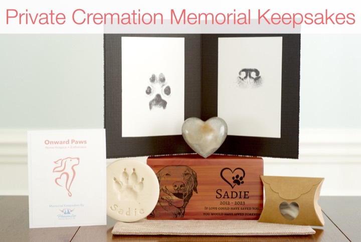 Private cremation memorial keepsakes